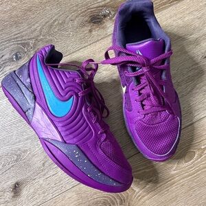 Nike Ja 2 basketball shoes in purple sky